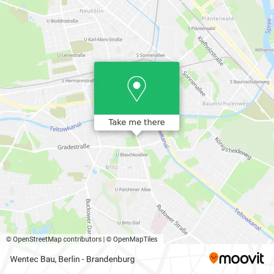 Wentec Bau map