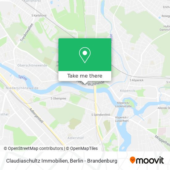 Claudiaschultz Immobilien map