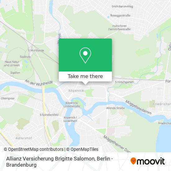 Allianz Versicherung Brigitte Salomon map