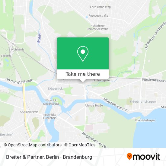 Breiter & Partner map