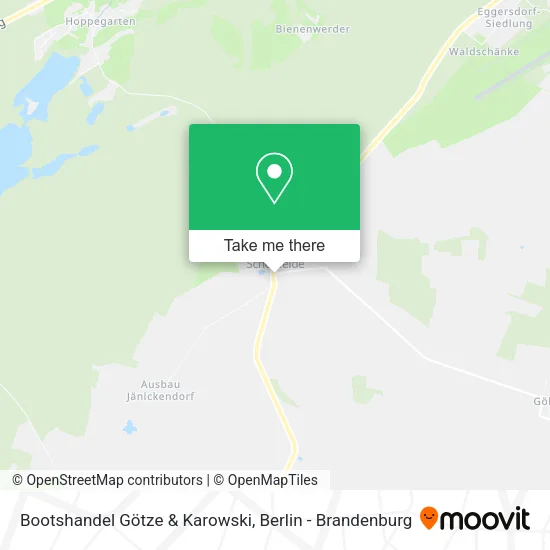 Карта Bootshandel Götze & Karowski