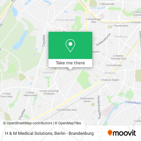 H & M Medical Solutions map