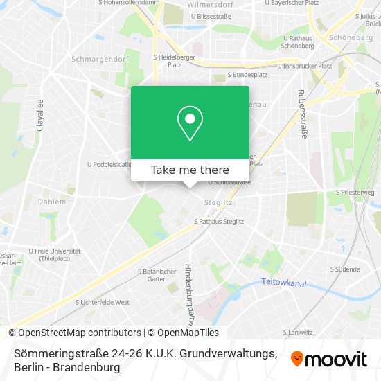 Sömmeringstraße 24-26 K.U.K. Grundverwaltungs map