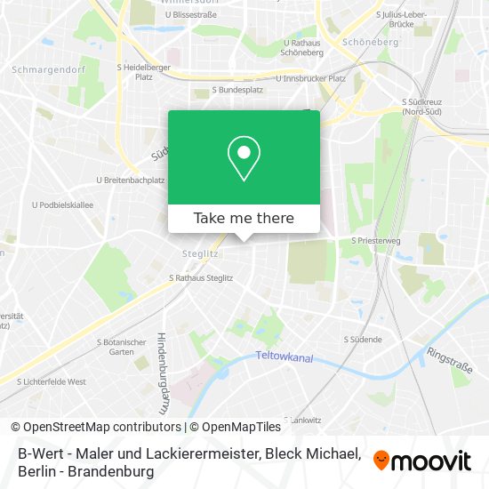 B-Wert - Maler und Lackierermeister, Bleck Michael map