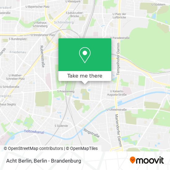 Карта Acht Berlin