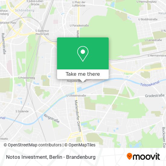 Notos Investment map