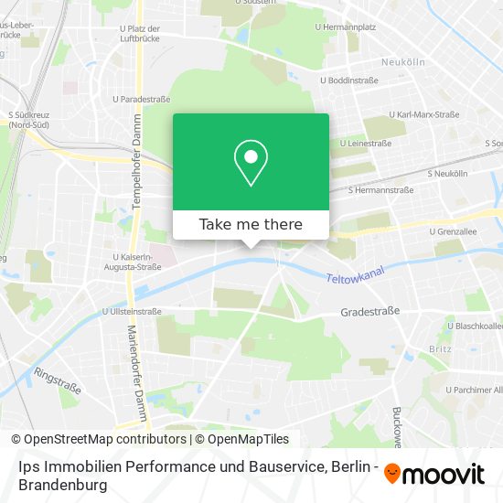 Карта Ips Immobilien Performance und Bauservice