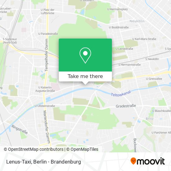 Lenus-Taxi map