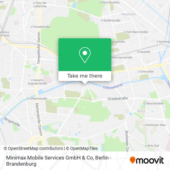 Minimax Mobile Services GmbH & Co map