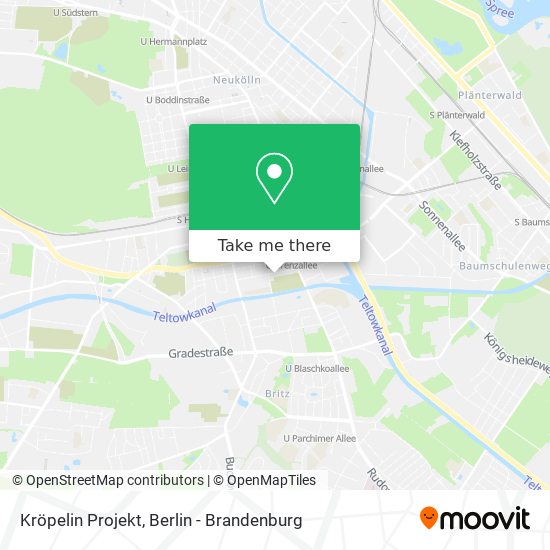 Kröpelin Projekt map