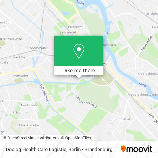 Doclog Health Care Logistic map