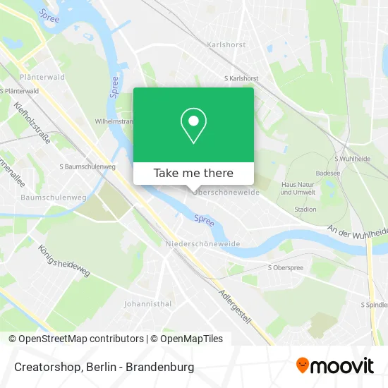 Карта Creatorshop