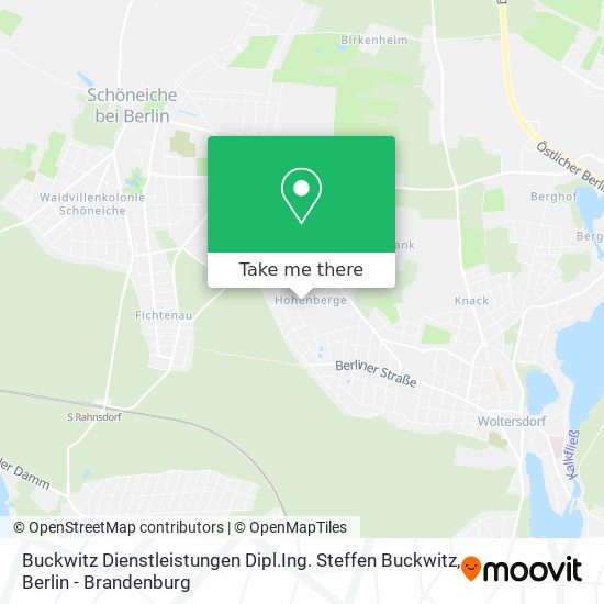 Buckwitz Dienstleistungen Dipl.Ing. Steffen Buckwitz map