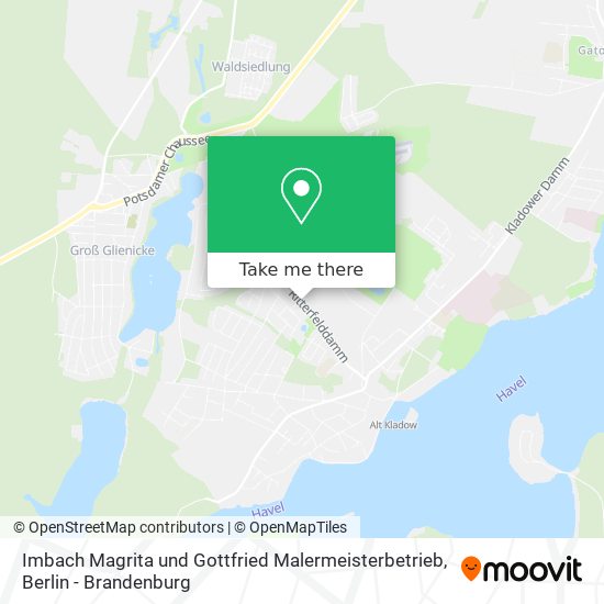 Imbach Magrita und Gottfried Malermeisterbetrieb map