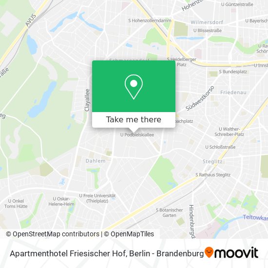 Apartmenthotel Friesischer Hof map