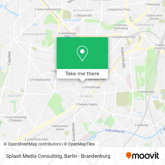 Splash Media Consulting map