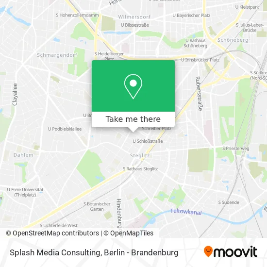 Карта Splash Media Consulting