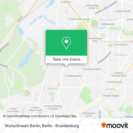 Wunschraum Berlin map