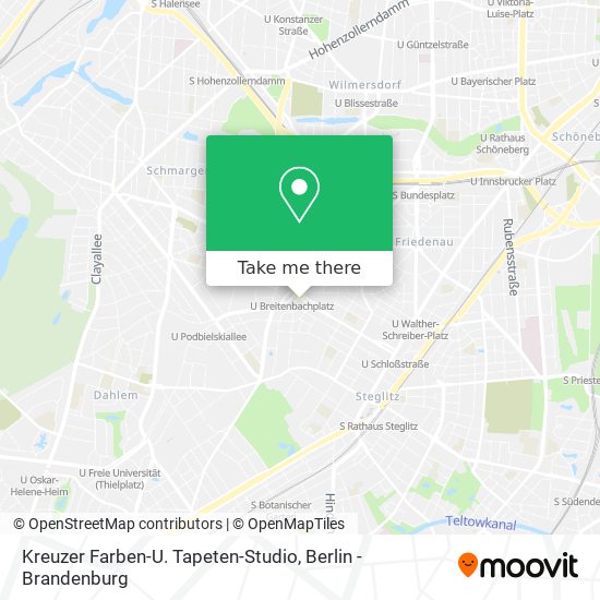 Kreuzer Farben-U. Tapeten-Studio map