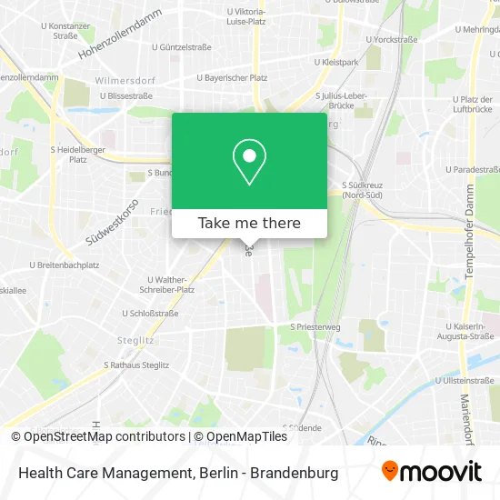 Карта Health Care Management