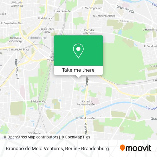 Brandao de Melo Ventures map