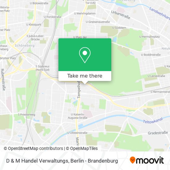 D & M Handel Verwaltungs map