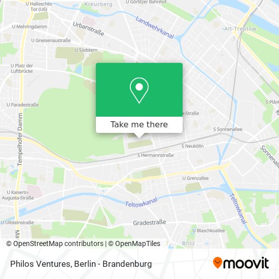 Philos Ventures map