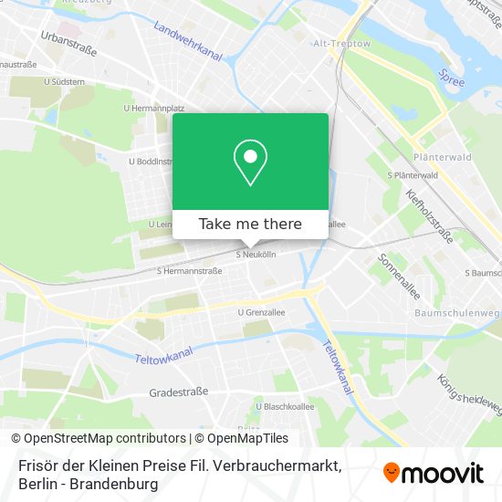 Frisör der Kleinen Preise Fil. Verbrauchermarkt map