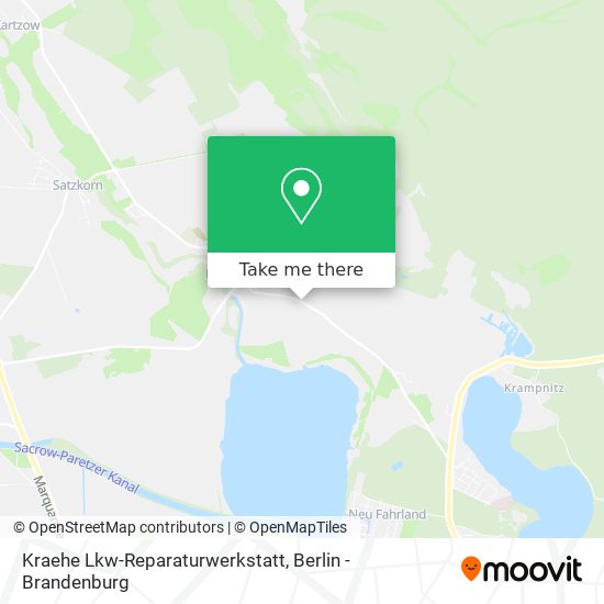 Kraehe Lkw-Reparaturwerkstatt map