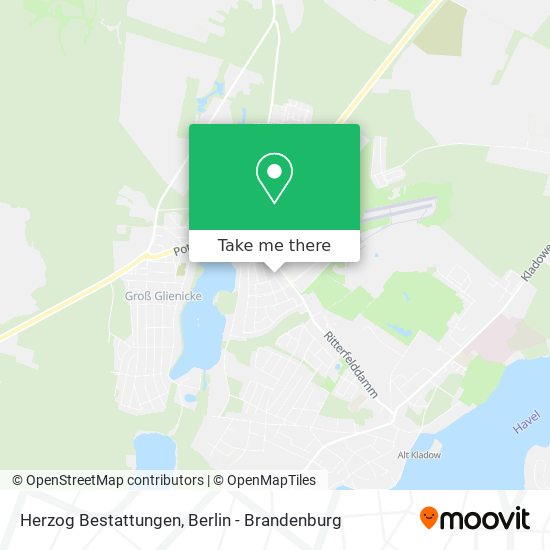 Herzog Bestattungen map