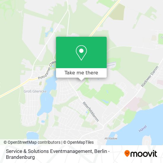 Service & Solutions Eventmanagement map