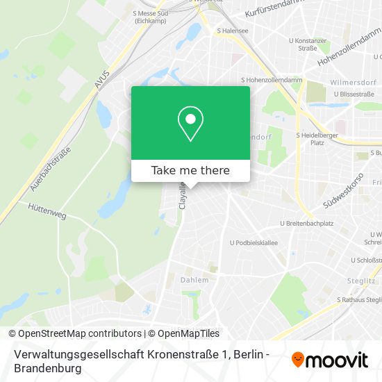 Verwaltungsgesellschaft Kronenstraße 1 map