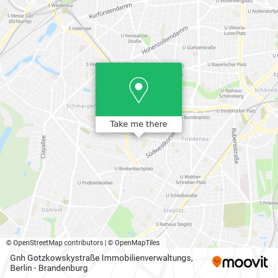 Gnh Gotzkowskystraße Immobilienverwaltungs map