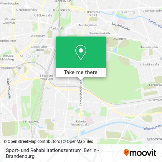 Sport- und Rehabilitationszentrum map