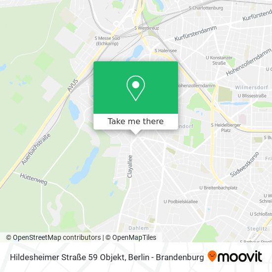 Hildesheimer Straße 59 Objekt map