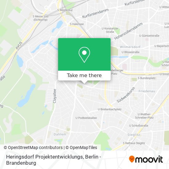 Heringsdorf Projektentwicklungs map