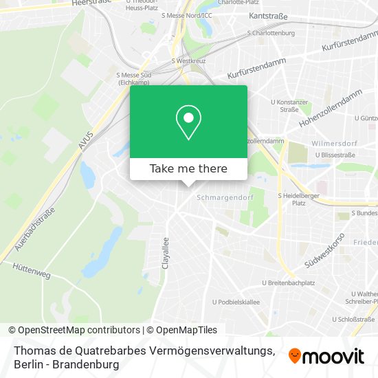 Thomas de Quatrebarbes Vermögensverwaltungs map