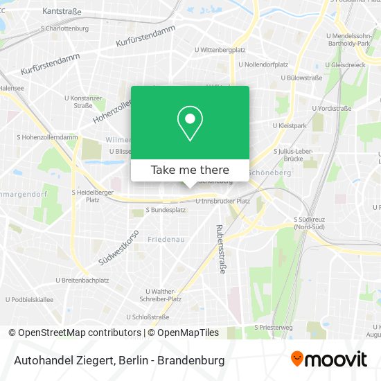 Autohandel Ziegert map