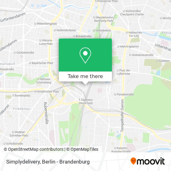 Simplydelivery map