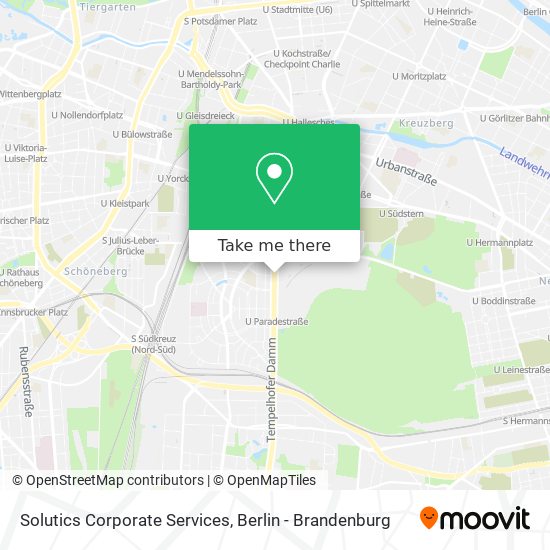 Solutics Corporate Services map