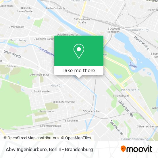 Abw Ingenieurbüro map