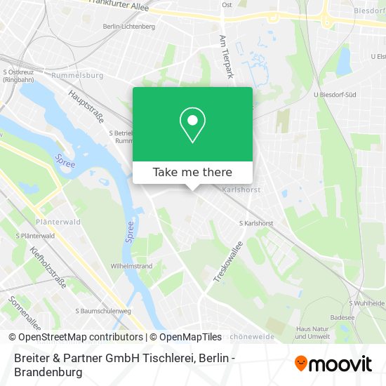Карта Breiter & Partner GmbH Tischlerei