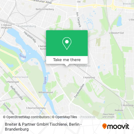 Карта Breiter & Partner GmbH Tischlerei