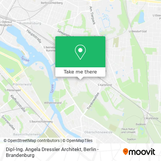 Карта Dipl-Ing. Angela Dressler Architekt