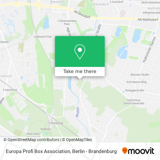 Europa Profi Box Association map