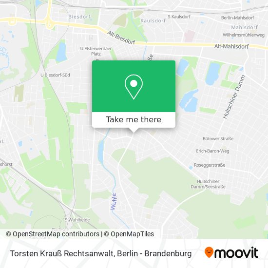 Torsten Krauß Rechtsanwalt map