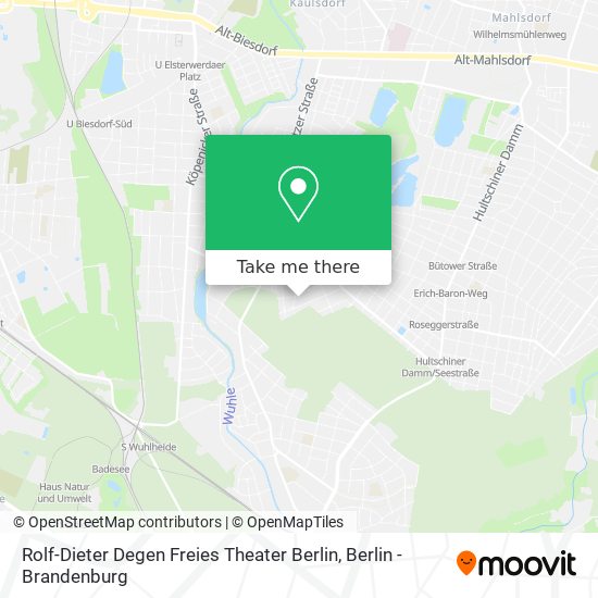Карта Rolf-Dieter Degen Freies Theater Berlin