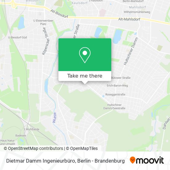 Dietmar Damm Ingenieurbüro map