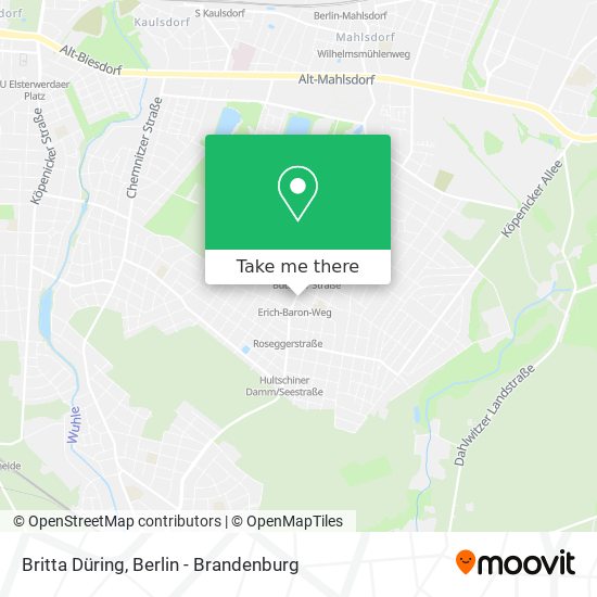 Britta Düring map