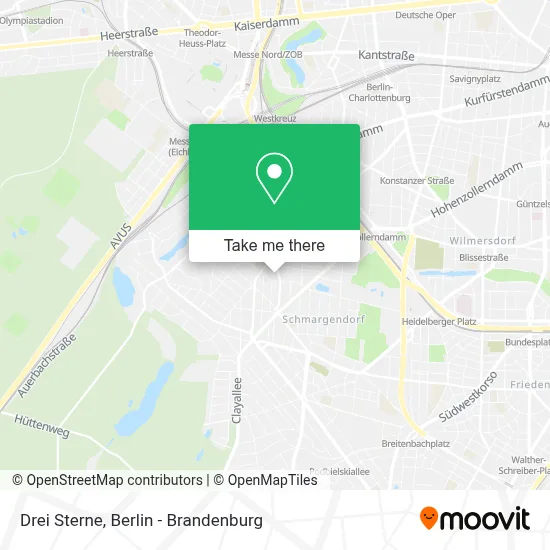 Drei Sterne map